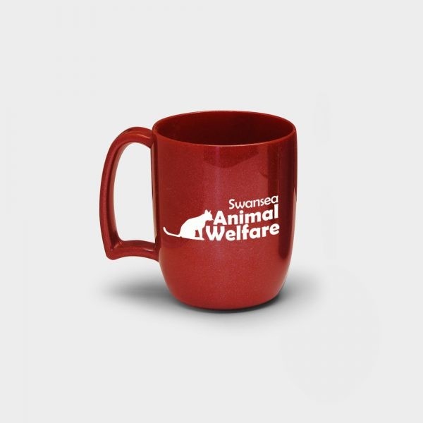 Atworth Recycled Coffee Mug Red