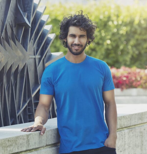 Eco freindly Mens Fit T-shirt - Sapphire