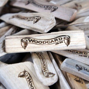 Branded promotional Driftwood Tag