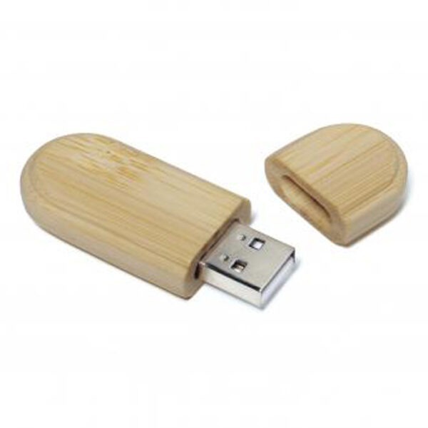 Eco Branded Promotional Bamboo Nature USB