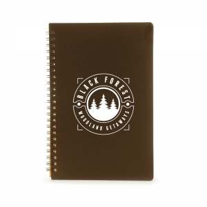 Eco Branded A5 Coffee Notebook