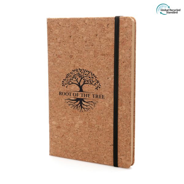 A5 Natural Cork Cover Notebook