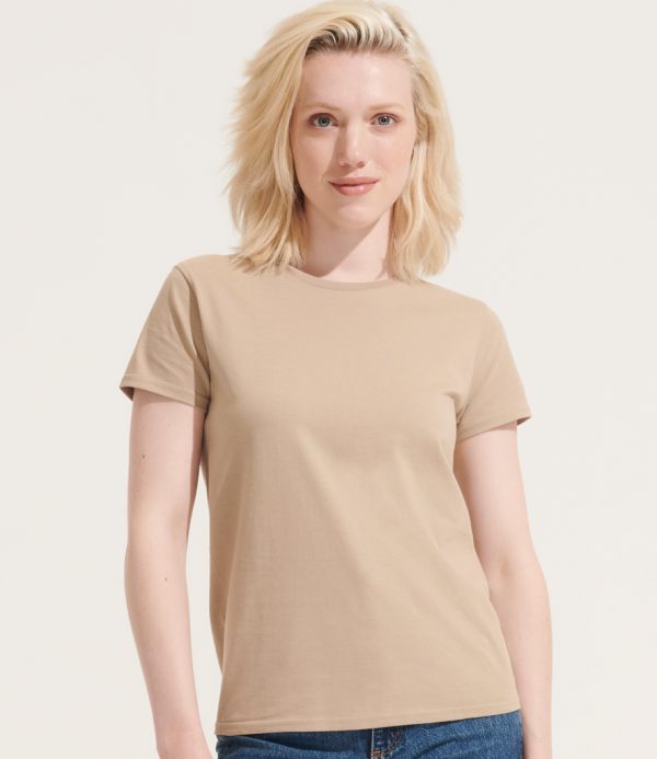 Mens & Ladies Fit Organic Cotton T-Shirts. 03579