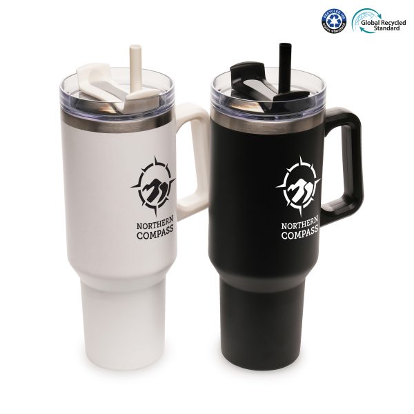 Modern Style Travel Mug for Eco Branding.